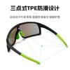 2025 exportación transfronteriza nuevas gafas de sol deportivas hombres y mujeres gafas de sol para ciclismo gafas de colores al por mayor