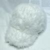 Gorra de Béisbol de Terciopelo Imitación de Visón del Noreste para Mujer Otoño e Invierno Japonesa Simple Casual Color Sólido Gorra de Felpa Cara Pequeña Gorra Cálida