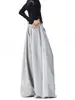 Pantalones deportivos de retazos a rayas estilo deportivo para mujer y hombre, pantalones deportivos de baile de pierna ancha holgados de otoño, pantalones casuales versátiles de longitud completa