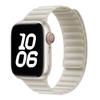 Para Pulseira Apple Watch Apple Watch 10ª Geração/S10 Fio de Amora Sarja Finamente Tecida Pulseira de Relógio com Corrente Magnética
