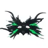 Máscara Gótica de Medio Rostro del Carnaval de Venecia Máscara para Ojos de Fiesta de Máscaras Máscara Transfronteriza Mujer Demonio