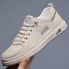 Zapatos Deportivos Blancos Transpirables para Hombre Nueva Colección Primavera 2026 Zapatillas Deportivas Gruesas de Suela Tendencia Versátil Zapatillas Casuales Zapatos de Moda