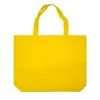 Bolsa de tela no tejida publicitaria regalo de capacitación para estudiantes bolsa tote biselada bolsa de tela no tejida para compras de ropa logo impreso