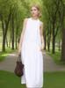 Ins*Is2026 Nueva Ropa de Verano para Mujer, Estilo Resort del Sur de Francia, Algodón de Alta Densidad, Cuello Alto, Halter, Línea A, Vestido Largo