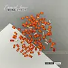 Joyas para Uñas Rectangulares Biseladas de Fondo Plano con Circonita Super Brillantes Francesas Mini Tira Larga Color Champaña Diamante Blanco para Uñas