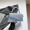Bolsa Feminina Casual 2025 Verão Novo Estilo Bolsa de Mão Fashion Cravejada de Diamantes Bolsa Quadrada Pequena Transversal Feminina Elegante