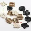 Botones Irregulares de Resina de 25 mm para Abrigos, Suéteres y Gabardinas, Botones Planos en Relieve, Accesorios para Ropa al por Mayor