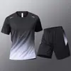 Camiseta Deportiva Transfronteriza para Hombre, Seda de Hielo, Verano Fina de Secado Rápido Manga Corta, Corte Holgado para Fitness, Running, Entrenamiento de Baloncesto de Verano