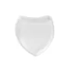 Esponja Triangular de Silicona Transparente Suave y que no Absorbe Polvo para Pulgar Pequeña Esponja de Polvo Herramienta de Belleza Esponja de Dedo para Polvo Pastel de Polvo Silicona Cushion de Aire