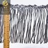 Franja Colorida com Borlas Renda com Lantejoulas Acabamento para Roupas Acessórios de Dança Código de Barras Multicolorido Acessórios de Vestuário Feminino Bordado em Estoque