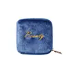 Bolsa de Maquillaje para Celebridades de Internet Tipo Sobre Rojo Portátil Bolsa para Guardar Labiales Bolsa de Maquillaje de Viaje de Franela Bolsa de Mano para Toallas Sanitarias