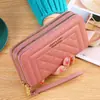 Cartera Larga para Mujer Modelo Nuevo 2025 Simple y Elegante Cremallera Única Gran Capacidad Billetera de Mano Multifuncional