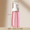 Frasco de refil portátil para viagem, frasco borrifador ultrafino, frasco vazio para hidratação facial, frasco pequeno borrifador de álcool, frasco borrifador especial