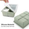 Forma de Gelo Quadrada de Silicone de Grau Alimentício 4/6/8/15 Cubos de Gelo Fabricante de Cubos de Gelo para Coquetel Molde de Forma de Gelo de Silicone