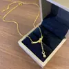 Collar de Acero de Titanio con Circonita Incrustada de Diamantes Estilo Hada de Lujo Ligero para Mujer, Cadena Versátil y Exquisita para la Clavícula, Regalo para Novia