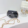Bolsa de Moedas Pequena com Corrente para Crianças Celebridade da Internet Transfronteiriça Bolsa de Festa Bolsa de Acrílico Mini Bolsa para Batom Bolsa de Mão Transversal