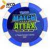 Moeda de jogo de argila direto da fábrica, moeda de fichas de poker Texas holdem, moeda de quebra-cabeça, moeda bônus, logotipo pode ser adicionado