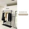 Loja de Roupas Display Rack Parede Pendurada Simples Preto Masculino e Feminino Loja de Roupas Rack Piso Display Rack Roupa Infantil Prateleira de Parede