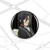 Insignia Láser Black Butler 58-75 mm Insignia Broche de Dibujos Animados