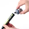 Marcador Baoke MP2903A con tinta negra, roja y azul, punta grande, bolígrafo impermeable, gran capacidad, bolígrafo de aceite, marcador