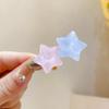 Pinza para el cabello de estrella amarilla para mujer, linda horquilla de dopamina de verano, clip para flequillo lateral, 2023, nuevo, pequeño, accesorio para el cabello