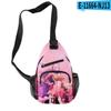 Anime Xiaohai Alrededores Bolso Cruzado Unisex Cool Sencillo Bolso de Hombro