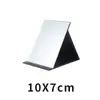 Espejo Plegable, Espejo de Maquillaje para Colocar en la Mesa, Espejo de Tocador de Escritorio para Dormitorio de Estudiantes, Espejo Portátil con Tapa abatible