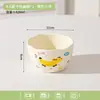 Cuencos y Platos de Cerámica Fresca Estilo Dibujos Animados de Alta Apariencia para Uso Doméstico, Regalos de Boda, Recuerdos, Vajilla de Cerámica para Niños