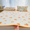 Colchón de látex para comercio exterior transfronterizo de tres piezas, colchón de seda helada plegable lavable tamaño 1.6 m, colchón de látex vietnamita