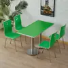 Mesas e cadeiras de refeitório, mesas e cadeiras de jantar, lanchonete, restaurante, loja de milk tea, padaria/loja de café da manhã, loja de macarrão, fast food, mesas de refeitório, mesas retangulares