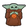 Star Wars Yoda Sapatos de Elfo Sapatos com Buraco de Flor Acessórios Diy Fivelas de Sapato Acessórios Fivela Decorativa para Chinelos Exclusivo Transfronteiriço