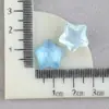 Pegamento de Crema Casero Funda para Teléfono Móvil DIY Tocados Estrella de Cinco Puntas Brillante Accesorios de Resina Accesorios para el Cabello Pasador Pasador Material