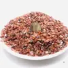 Grava de ágata roja del sur natural con piedra de cristal de grano pequeño decoración de paisaje para acuario grava de ágata Buda
