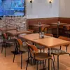 Mesas y Sillas de Barra, Estilo Retro Americano, Sillas de Cafetería, Taberna, Bar Musical, Restaurante Temático, Mesa Redonda, Uso Comercial para Comer