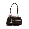 Nova bolsa de balde, pequena bolsa para o dia a dia, estilo popular online, grande capacidade, bolsa versátil de ombro, bolsa de mão universal, bolsa transversal