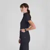 Tops exfoliantes reductores con ajuste a la cintura para mujer para salones de belleza, centros de cuidado posparto, clubes de spa, clínicas dentales, uniformes de trabajo y uniformes de enfermería