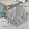 Ropa interior de algodón bacteriostático 10A de cintura alta para mujer Calzones reforzados de 20 cm con entrepierna de algodón para cuidado Talla grande Calzones para el vientre
