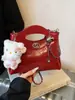 Bolsas de Mujer Transfronterizas 2025 Nuevo Estilo Textura Casual Moda Tendencia Retro Bolso de Hombro Cruzado Axila Bolso Kelly