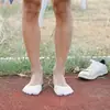 Calcetines de Cinco Dedos, Calcetas de Barco, Calcetines Lisos Antideslizantes para Hombre al por Mayor, Calcetines Invisibles de Dedos Divididos Estilo Japonés, Algodón Peinado de Verano, Venta Directa de Fábrica