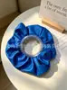 Elásticos de Cabelo Vintage de Couro Estilo Francês, Scrunchies Transfronteiriços Estilo Antigo com Toque de Luxo, Suprimentos para Joias, Em Estoque para Atacado
