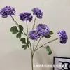 Jardín de Monet Flores Artificiales Bricolaje Decoración de Escena de Boda Arreglo de Habitación de Boda Exhibición de Ventana de Centro Comercial Serie Morada Flores Falsas
