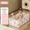 Bañera Plegable para Bebé de Interior para el Hogar, Ecológica, Engrosada, Aislante, Portátil, Se Puede Usar para Sentarse y Acostarse, No Requiere Instalación, Tina de Agua para Bañar