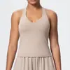 Colete de Yoga Europeu e Americano Transfronteiriço Escovado Justo Costas Bonitas Alça Cruzada Sutiã Esportivo Corrida Fitness Roupas de Yoga Tops para Mulheres