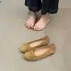 2026 Novos Sapatos Baixos com Laço para Primavera e Verão Femininos, Sapatos de Boca Rasa, Sapatos Slip-On com Solado Macio para Vovó, Sapatos Baixos de Bico Redondo