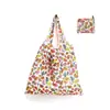 Bolsa de Compras Plegable, Nueva de Gran Capacidad, Bolsa Plegable Ecológica en Stock, Bolsa de Tote de Almacenamiento Plegable Portátil Impresa Creativa
