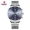 Fabricantes Reloj Dawn Comercio Exterior Suministro Reloj de Cuarzo 071A Reloj de Acero Inoxidable Reloj de Moda para Hombre Hombre