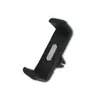 Suporte de clipe para saída de ar de celular de carro, clipe de base preta para celular, suporte de clipe expansível rotativo para saída de ar
