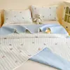 Nueva funda de cama/manta de cama/sábana de cama de algodón A-class transfronteriza acolchada de dibujos animados multifuncional envío comprimido