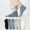 Calcetines Finos para Hombre, Calcetines de Algodón Puro para Hombre, Anti-Olor, Absorbentes de Sudor, Calcetas de Verano de Corte Bajo, Malla Deportiva Transpirable al por Mayor, Duraderos