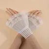 Puños de Encaje Lolita para Mujer, Mangas de Encaje Lolita, Accesorios de Cosplay de Novia Lolita, Puños Falsos